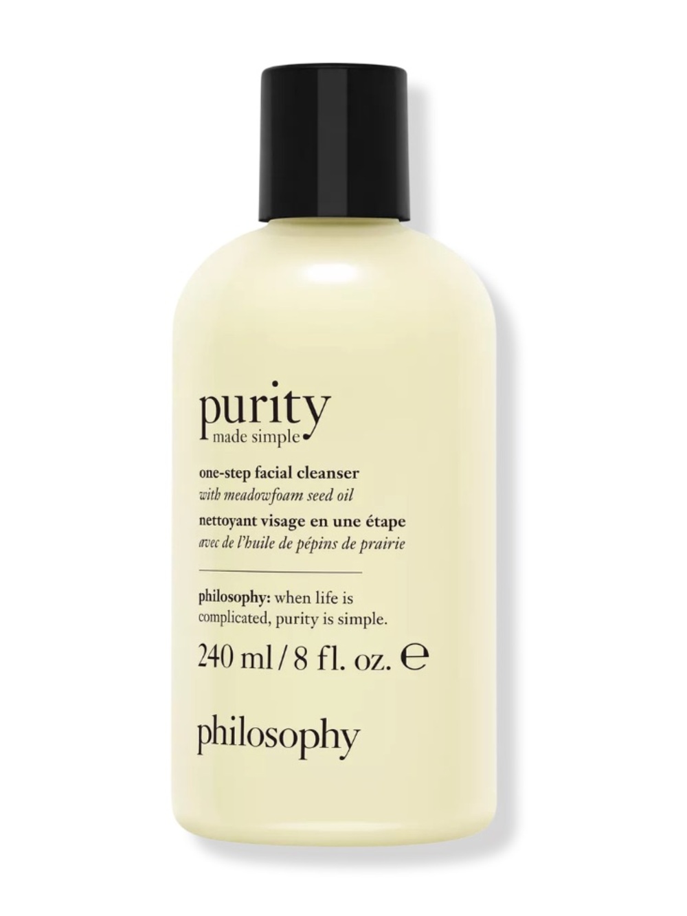 Philosophy Purity Made Simple One-Step Facial Cleanser 8oz BRAND NEW/SEALED